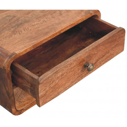 Artisan - Honey Caramel 2 Drawer Floating Bedside