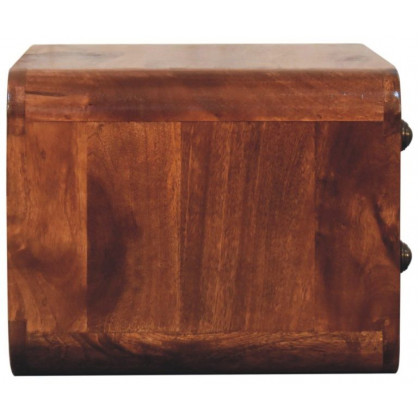 Artisan - Honey Caramel 2 Drawer Floating Bedside