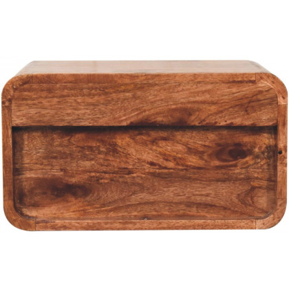 Artisan - Honey Caramel 2 Drawer Floating Bedside