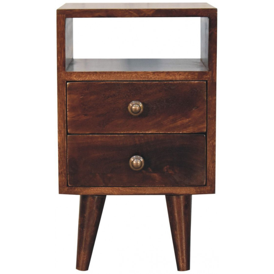 Artisan - Mini Classic California Walnut Bedside