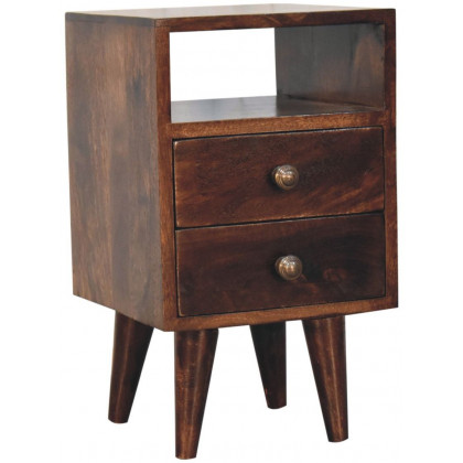 Artisan - Mini Classic California Walnut Bedside