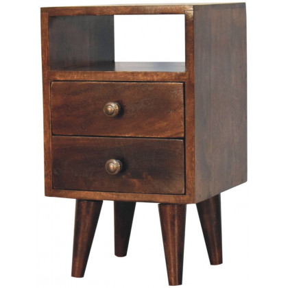 Artisan - Mini Classic California Walnut Bedside