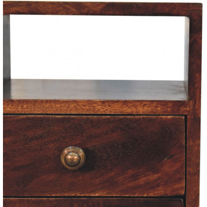 Artisan - Mini Classic California Walnut Bedside