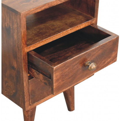 Artisan - Mini Classic California Walnut Bedside