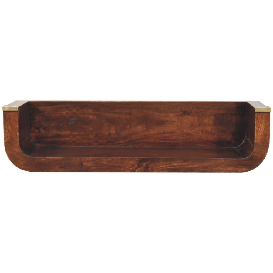 Artisan - Indira California Walnut Floating Console Table