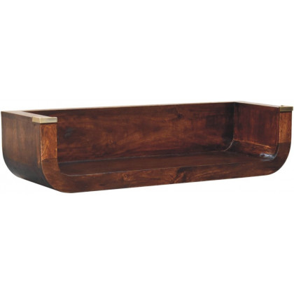 Artisan - Indira California Walnut Floating Console Table
