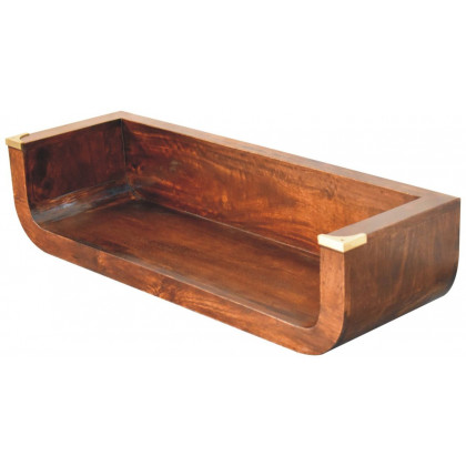 Artisan - Indira California Walnut Floating Console Table