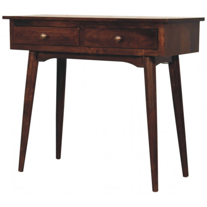 Artisan - California Walnut Hallway 2 Drawer Console Table
