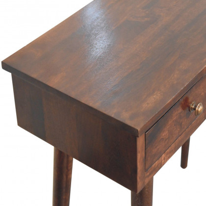 Artisan - California Walnut Hallway 2 Drawer Console Table