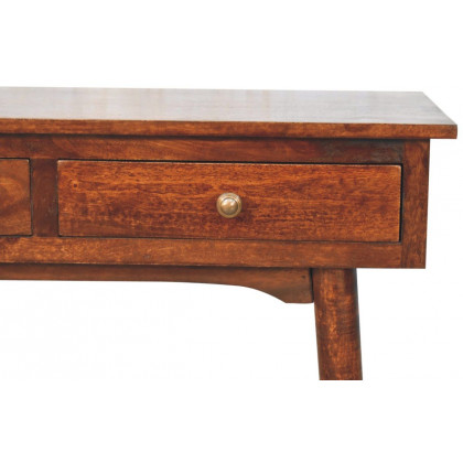 Artisan - California Walnut Hallway 2 Drawer Console Table