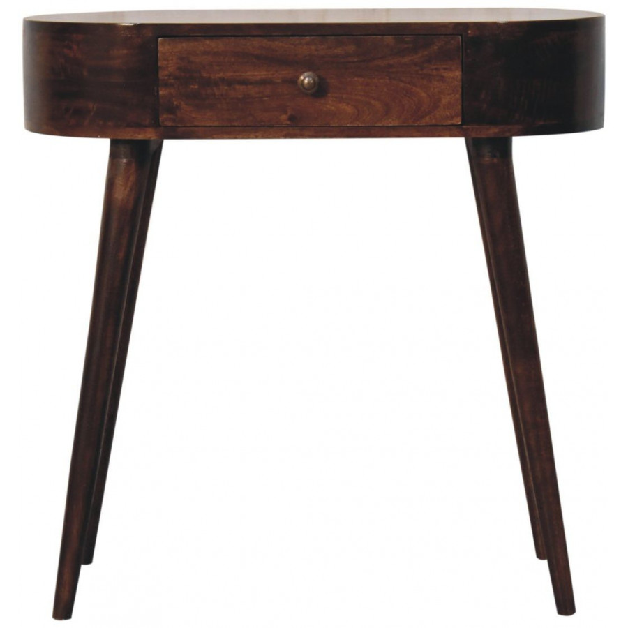 Artisan - California Walnut Rounded Small Console Table