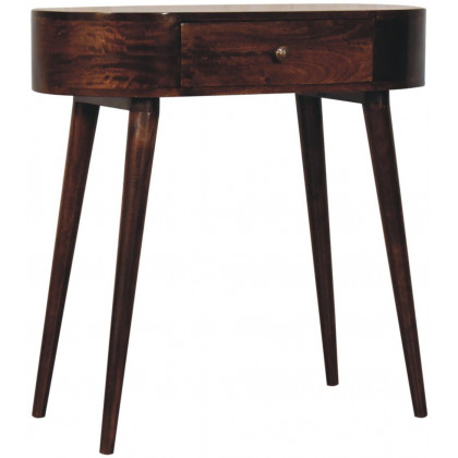 Artisan - California Walnut Rounded Small Console Table