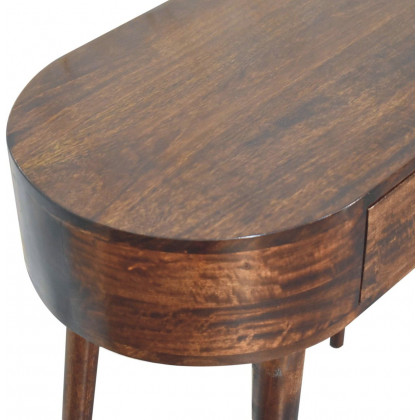 Artisan - California Walnut Rounded Small Console Table
