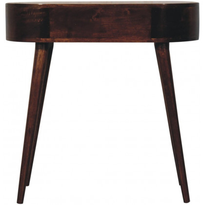 Artisan - California Walnut Rounded Small Console Table