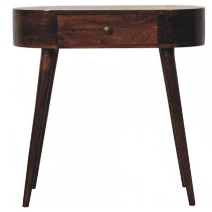 Artisan - California Walnut Rounded Small Console Table