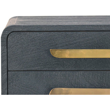 Artisan - Midnight Teal Bedside Table