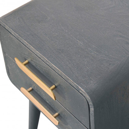 Artisan - Midnight Teal Bedside Table
