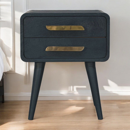Artisan - Midnight Teal Bedside Table