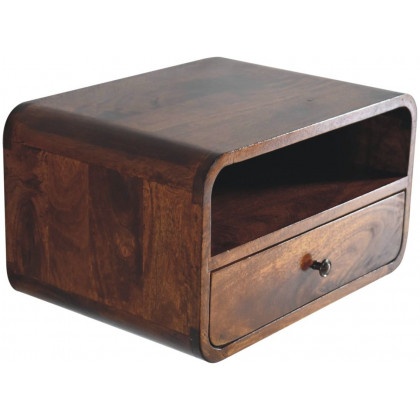 Artisan - Large Curve Upper Slot Floating Bedside