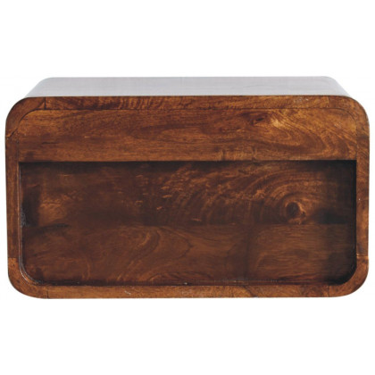 Artisan - Large Curve Upper Slot Floating Bedside