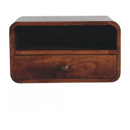 Artisan - Large Curve Upper Slot Floating Bedside