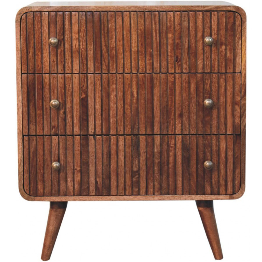 Artisan - Honey Caramel T-Bar Ridged Chest
