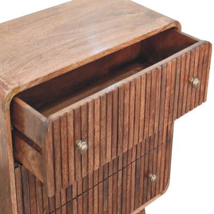 Artisan - Honey Caramel T-Bar Ridged Chest