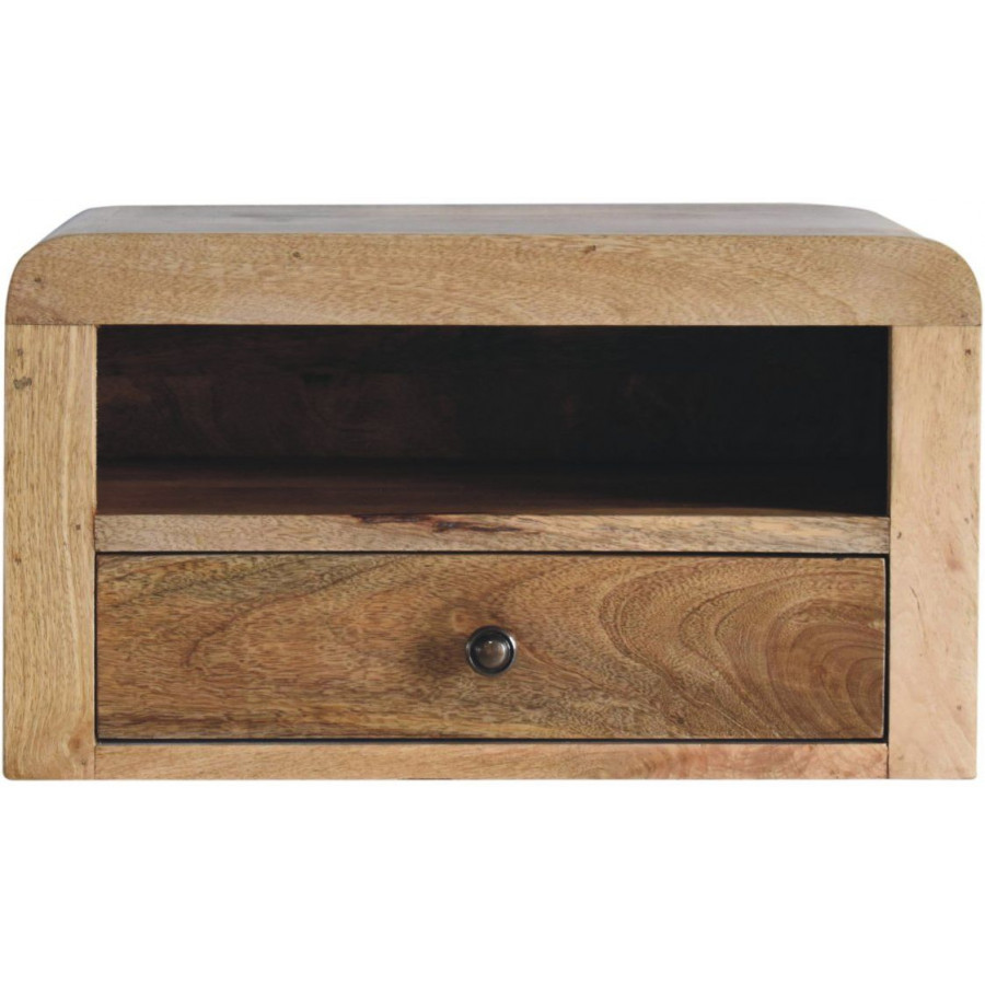 Artisan - Chunky Oak-Ish Floating Bedside