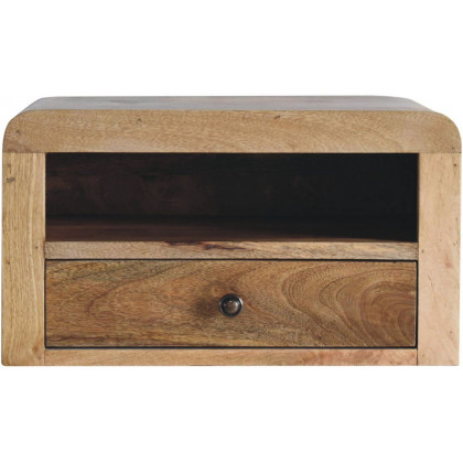 Artisan - Chunky Oak-Ish Floating Bedside