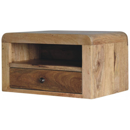 Artisan - Chunky Oak-Ish Floating Bedside