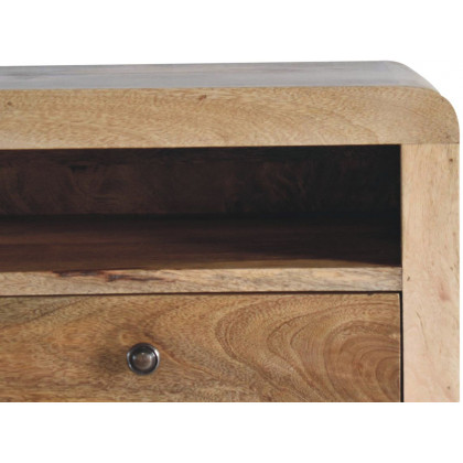 Artisan - Chunky Oak-Ish Floating Bedside