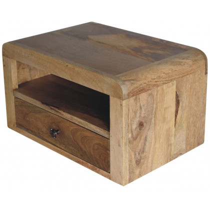 Artisan - Chunky Oak-Ish Floating Bedside