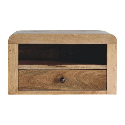 Artisan - Chunky Oak-Ish Floating Bedside