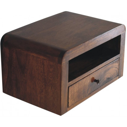 Artisan - Chunky Chestnut 1 Drawer Wall Mounted Nightstand