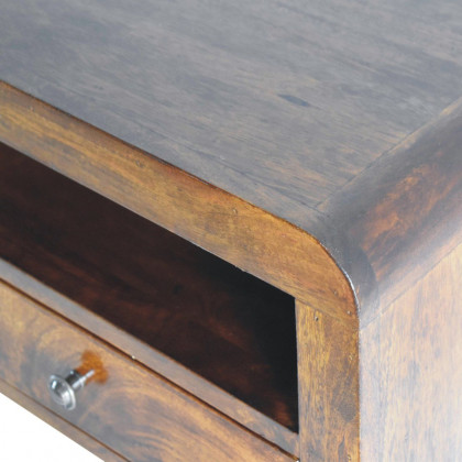 Artisan - Chunky Chestnut 1 Drawer Wall Mounted Nightstand