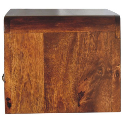 Artisan - Chunky Chestnut 1 Drawer Wall Mounted Nightstand