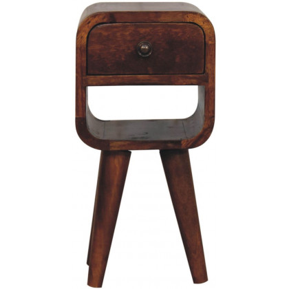 Artisan - Extra Mini Chestnut Curve Lower Bedside