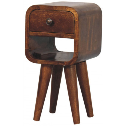 Artisan - Extra Mini Chestnut Curve Lower Bedside