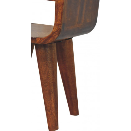 Artisan - Extra Mini Chestnut Curve Lower Bedside