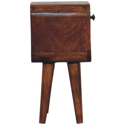 Artisan - Extra Mini Chestnut Curve Lower Bedside