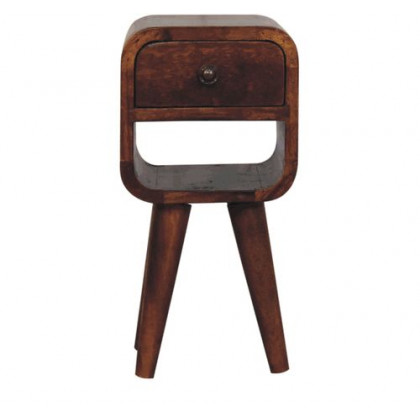 Artisan - Extra Mini Chestnut Curve Lower Bedside
