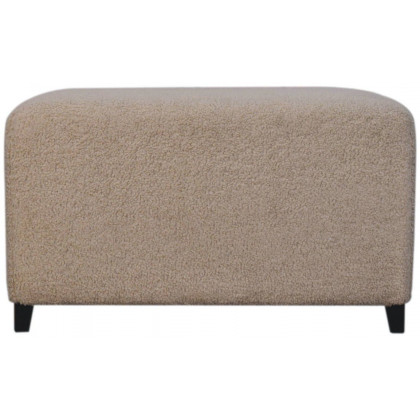 Artisan - Bliss Cream Bouclé Ottoman