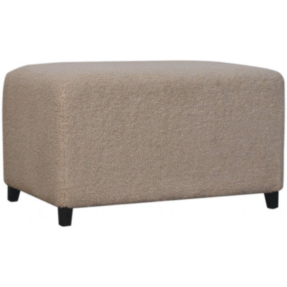 Artisan - Bliss Cream Bouclé Ottoman