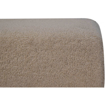 Artisan - Bliss Cream Bouclé Ottoman