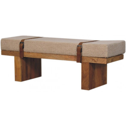 Artisan - Belmont Cream Boucle Bench