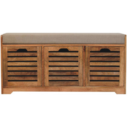 Artisan - Shutter Oak-Ish Shoe Bench