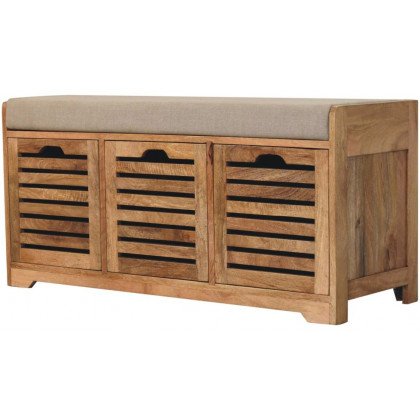 Artisan - Shutter Oak-Ish Shoe Bench