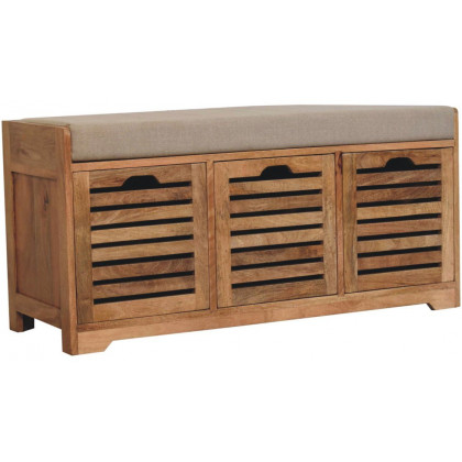 Artisan - Shutter Oak-Ish Shoe Bench