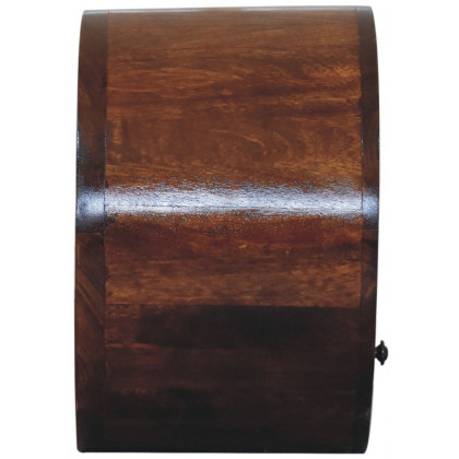 Artisan - Floating Circle Chestnut Bedside