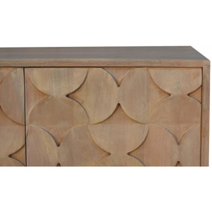 Artisan - Hourglass Carved Marble Cabinet